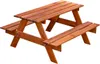 ITA Kindersitzgarnitur aus Holz Braun - Kinder Produktbild-Vorschau 1