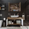 Roomart ATLANTIC-100 Badmöbel-Set 3-teilig 100 cm breit, Produktbild-Vorschau 4
