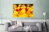 MuchoWow® Poster Gummi-Enten - Gelb - Haken 120x80 cm - Produktbild-Vorschau 5