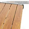 Sekey 120 x 60 cm Aluminium Campingtisch Faltbar Klapptisch Produktbild-Vorschau 9