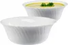 Zuppiera e snack in vetro bianco 20 cm Anteprima dell’immagine prodotto 1