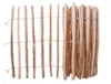 Staketenzaun Haselnuss 5m natur Gartenzaun Haselholz 80 cm Produktbild-Vorschau 3