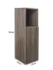 Nachttisch - Flurschrank - 90 cm hoch Produktbild-Vorschau 5