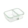 Plat de cuisson rectangulaire en verre avec couvercle et Voir les images du produit 3