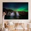MuchoWow® Poster Nordlicht - Wasserfall - Island - Natur Produktbild-Vorschau 7