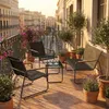 VCM 4-teilig Gartenmöbel Set, 2 Sessel, 1 Bank & Tisch mit Produktbild-Vorschau 1