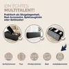 CASARIA® Sitzbank mit Stauraum, Schwarz – Faltbar, 115 x 40 Produktbild-Vorschau 5