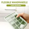 Eiswürfelform, Silikon Eiswürfelform mit Deckel, 15 Fach Produktbild-Vorschau 3