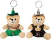 Schlüsselanhänger Jodelbär 18 cm braun Produktbild-Vorschau 2