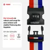Flexot® Koffergurt mit Zahlenschloss - Kofferband, Bänder Produktbild-Vorschau 2