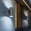 2er Set RGB LED Wandleuchte, Edelstahl, Glas, Fernbedienung Produktbild-Vorschau 9