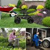Relaxdays fahrbarer Gartensitz, höhenverstellbar, 150 kg, Produktbild-Vorschau 6