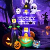 Halloween Aufblasbar Deko Outdoor 2,5M Terrible Geist mit Produktbild-Vorschau 1