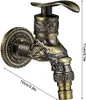 Retro-Wandhahn aus Messing, G1/2-Zoll-Gartenhahn für den Produktbild-Vorschau 5