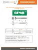 SPAX HI.FORCE Tellerkopf T-STAR plus T40 4CUT Edelstahl A2 Produktbild-Vorschau 6
