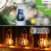LUMILED 4er Set LED Solarlaterne für Außen Solar Laternen Produktbild-Vorschau 5