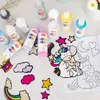 LM-Kreativ Window Color Set Glitzer Einhorn – abziehbare Produktbild-Vorschau 6