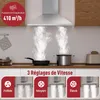 LEVIVO A+++ Dunstabzugshaube 60cm Umluft & Abluft mit 410 Produktbild-Vorschau 10