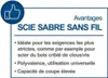 Sega alternativa a batteria Scheppach 20V C-RS100-X Anteprima dell’immagine prodotto 18