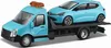 Model odtahového vozu Renault Clio, modrý, měřítko 1:43, Náhled obrázku produktu 2