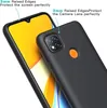 A black phone case is shown on a smartphone, highlighting its protective features. Anteprima dell’immagine prodotto