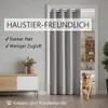tinycurtains Türvorhang 200x150cm mit Teleskopstange Produktbild-Vorschau 7