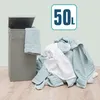 Wasmand Uno met waszak, 30x30x60 cm, lichtgrijs Productafbeelding-voorbeeld 7