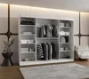 Šatní skříň 250 cm BEREN se zrcadlem - kašmírová Náhled obrázku produktu 2