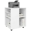 The Living Store Rollschrank Weiß 60x53x72 cm Holzwerkstoff Produktbild-Vorschau 7