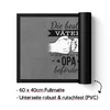 Nur Die Besten Papas Werden Zum Opa Befördert Fußmatte Produktbild-Vorschau 2