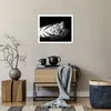 Poster - Poster ohne Rahmen - Weiß Tiger Schwarz und Weiß - Produktbild-Vorschau 6