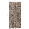 vidaXL Insektenschutz-Vorhang Braun und Weiß 90x220 cm Produktbild-Vorschau 7