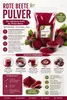KT 1000 g / 1 Kg Rote Beete Pulver Rote Beete fein gemahlen Produktbild-Vorschau 4