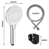 ZMH Shower Nickel Duschkopf mit 1,5 m Schlauch Runde Produktbild-Vorschau 9