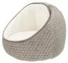 TRIXIE Höhle Livia - taupe/creme - ø 55 × 45 cm Produktbild-Vorschau 1