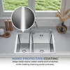 ANW HOME Nerezový dřez, kuchyňský dřez, vestavný dřez s Náhled obrázku produktu 9
