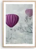 Gerahmtes Poster - Rahmen in heller Eiche - Ballon Baum Produktbild-Vorschau 1