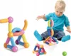 KLOCKI MAGNETYCZNE MAGNETIC STICKS Edukacja 120 EL Podgląd zdjęcia produktu 7