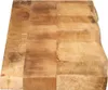 vidaXL Blat 160x30x3,8 cm krawędź z litego drewna Szorstkie Podgląd zdjęcia produktu 1