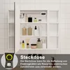 LED Spiegelschrank mit Seiteschrank 90x70 cm, beschlagfrei, Produktbild-Vorschau 8