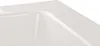 A close-up view of the corner of a white bathtub. Produktbild-Vorschau