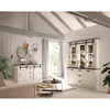 Buffetschrank SHELTON-61 in Pinie weiß Nb. mit anthrazit, Produktbild-Vorschau 5