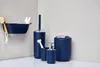 WENKO Kosmetik Eimer Brasil dunkel blau 2 L Schwingdeckel Produktbild-Vorschau 7