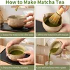 Japanisches Matcha-Teeset, Matcha-Schale mit Ausguss, Produktbild-Vorschau 3