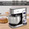 Syntrox Germany Küchenmaschine 3-in-1 mit Fleischwolf 6L Produktbild-Vorschau 4