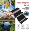 Opravná lepící páska na bazény, 1 m × 100 mm, černá Náhled obrázku produktu