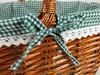 Kobolo Einkaufskorb geflochten Weide -mit Textil Produktbild-Vorschau 7