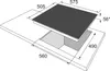 Amica KMC 742 600 E, Autarkes Glaskeramikkochfeld, 60 cm, Produktbild-Vorschau 2