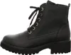 A black lace-up boot is shown from the side against a white background. Anteprima dell’immagine prodotto
