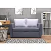 BELLA 120 Sofa mit Schlaffunktion (Dunkelgrau - Metro 90 + Produktbild-Vorschau 2